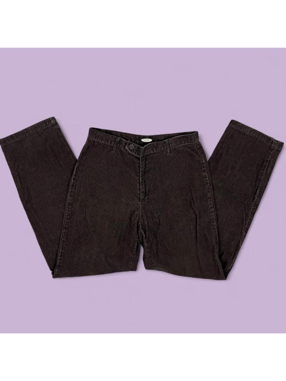 y2k brown corduroy boho granola grunge mid rise pants